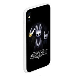 Чехол iPhone XS Max матовый Hollow Knight, цвет: 3D-белый — фото 2