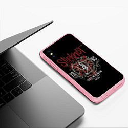 Чехол iPhone XS Max матовый Slipknot 1995, цвет: 3D-баблгам — фото 2