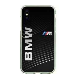 Чехол iPhone XS Max матовый BMW