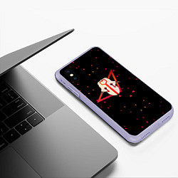 Чехол iPhone XS Max матовый Dota 2 - Juggernaut, цвет: 3D-светло-сиреневый — фото 2