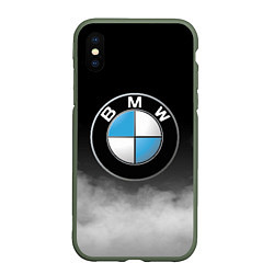 Чехол iPhone XS Max матовый BMW