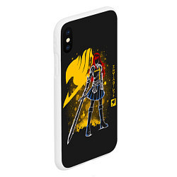Чехол iPhone XS Max матовый Fairy Tail, цвет: 3D-белый — фото 2
