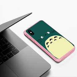 Чехол iPhone XS Max матовый Totoro, цвет: 3D-баблгам — фото 2