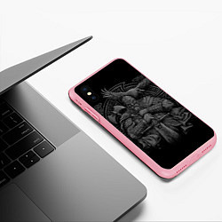 Чехол iPhone XS Max матовый Викинг, цвет: 3D-баблгам — фото 2
