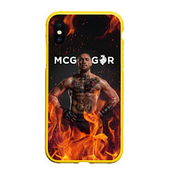 Чехол iPhone XS Max матовый Conor McGregor