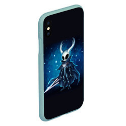 Чехол iPhone XS Max матовый Hollow Knight, цвет: 3D-мятный — фото 2