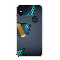 Чехол iPhone XS Max матовый League of Legends, цвет: 3D-белый