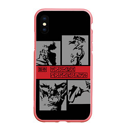 Чехол iPhone XS Max матовый Cowboy Bebop anime, цвет: 3D-баблгам