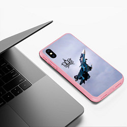 Чехол iPhone XS Max матовый ВВС России, цвет: 3D-баблгам — фото 2