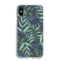 Чехол iPhone XS Max матовый Арт из джунглей