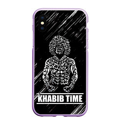 Чехол iPhone XS Max матовый KHABIB