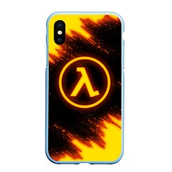 Чехол iPhone XS Max матовый HALF-LIFE