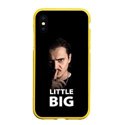 Чехол iPhone XS Max матовый Little Big: Илья Прусикин, цвет: 3D-желтый
