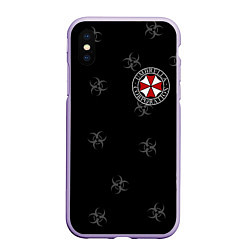 Чехол iPhone XS Max матовый Umbrella Corp