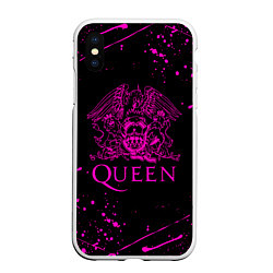 Чехол iPhone XS Max матовый QUEEN