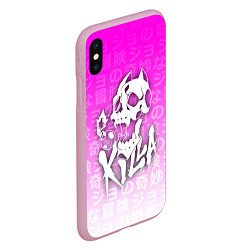 Чехол iPhone XS Max матовый JOJOS BIZARRE ADVENTURE, цвет: 3D-розовый — фото 2