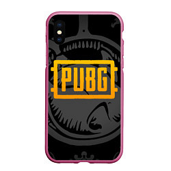 Чехол iPhone XS Max матовый PUBG