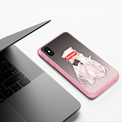 Чехол iPhone XS Max матовый Senpai, цвет: 3D-баблгам — фото 2