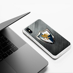 Чехол iPhone XS Max матовый Heroes of Might and Magic Z, цвет: 3D-белый — фото 2