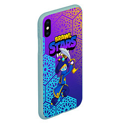 Чехол iPhone XS Max матовый ROGUE MORTIS, цвет: 3D-мятный — фото 2