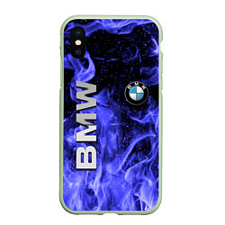 Чехол iPhone XS Max матовый BMW