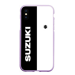 Чехол iPhone XS Max матовый Suzuki Z, цвет: 3D-сиреневый