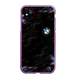 Чехол iPhone XS Max матовый BMW