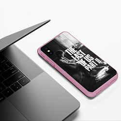 Чехол iPhone XS Max матовый The last of us part 2 tlou2, цвет: 3D-розовый — фото 2