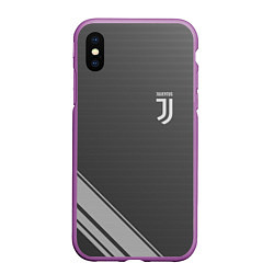 Чехол iPhone XS Max матовый JUVENTUS