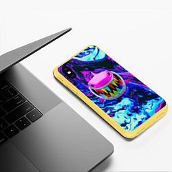 Чехол iPhone XS Max матовый 6IX9INE 69 TEKASHI, цвет: 3D-желтый — фото 2