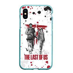 Чехол iPhone XS Max матовый The Last of Us, цвет: 3D-мятный