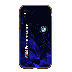 Чехол iPhone XS Max матовый BMW