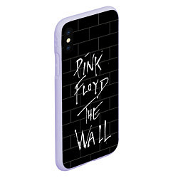 Чехол iPhone XS Max матовый PINK FLOYD, цвет: 3D-светло-сиреневый — фото 2