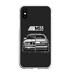 Чехол iPhone XS Max матовый BMW