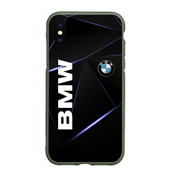 Чехол iPhone XS Max матовый BMW