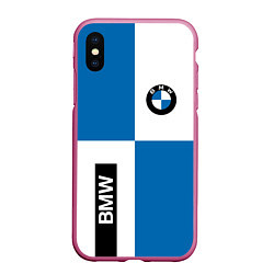 Чехол iPhone XS Max матовый BMW