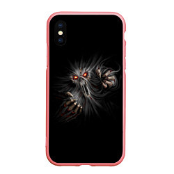 Чехол iPhone XS Max матовый Demon Inside, цвет: 3D-баблгам