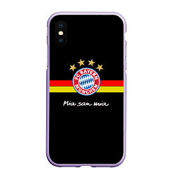 Чехол iPhone XS Max матовый Бавария