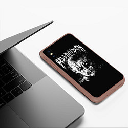 Чехол iPhone XS Max матовый Hellraiser, цвет: 3D-коричневый — фото 2