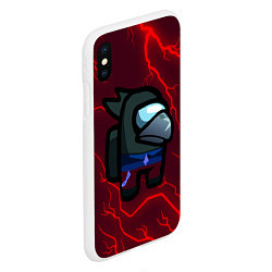 Чехол iPhone XS Max матовый AMONG US - BRAWL STARS CROW, цвет: 3D-белый — фото 2