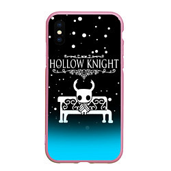 Чехол iPhone XS Max матовый HOLLOW KNIGHT, цвет: 3D-розовый