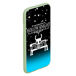 Чехол iPhone XS Max матовый HOLLOW KNIGHT, цвет: 3D-салатовый — фото 2