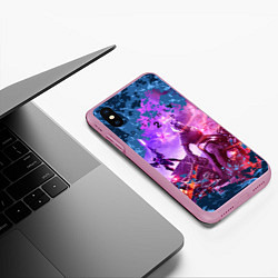 Чехол iPhone XS Max матовый Destiny 2 : Beyond Light, цвет: 3D-розовый — фото 2