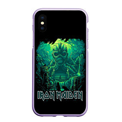 Чехол iPhone XS Max матовый IRON MAIDEN