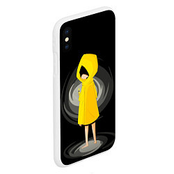 Чехол iPhone XS Max матовый Little Nightmares с Зажигалкой, цвет: 3D-белый — фото 2