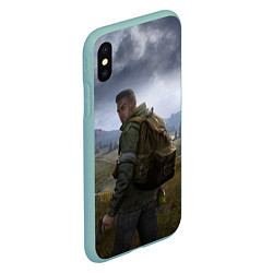 Чехол iPhone XS Max матовый DAYZ POSTER ДЕЙЗИ ПОСТЕР Z, цвет: 3D-мятный — фото 2