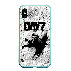 Чехол iPhone XS Max матовый DayZ, цвет: 3D-мятный