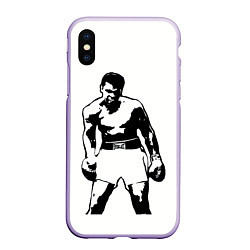 Чехол iPhone XS Max матовый The Greatest Muhammad Ali