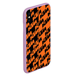 Чехол iPhone XS Max матовый KTM КТМ Z, цвет: 3D-сиреневый — фото 2