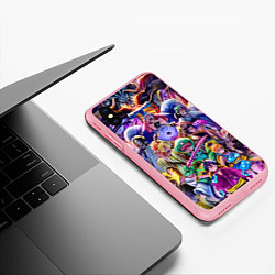 Чехол iPhone XS Max матовый ONE PIECE ВАН ПИС ПЕРСОНАЖИ, цвет: 3D-баблгам — фото 2